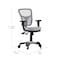 Flash Furniture Gray Mesh Multifunction Chair - Roller Wheels HL-0001-GY-RLB-GG - alternate 5